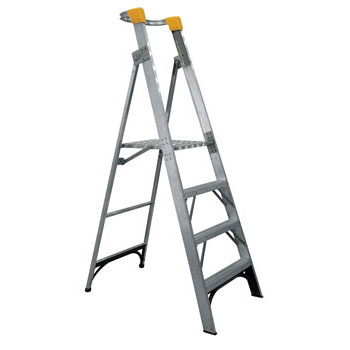 GORILLA 4ft Aluminium Platform Ladder PL004 I