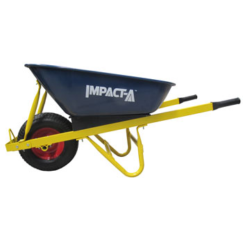 IMPACT A Wheelbarrow Metal Tub Fat Wheel 28901